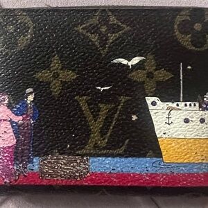 Louis Vuitton Black Monogram Wallet